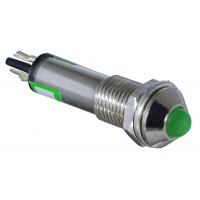 Сигнальная арматура AD22B-8 зеленая 24V AC/DC