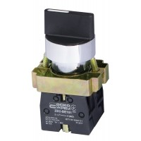 XB2-BD53 Кнопка поворотная 3-поз. с самовозвратом Станд. ручка