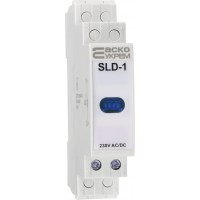 Модульный сигнальный индикатор 230V AC/DC SLD-1 синий