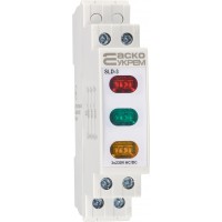 Модульный индикатор 230V AC/DC SLD-3