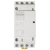 Модульный контактор MK-N 4P 20A 2NO2NC 220V