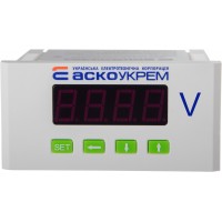 AС цифровой вольтметр 600В 96х48 модель ЦВ-5