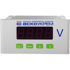 AС цифровой вольтметр 600В 96х48 модель ЦВ-5