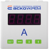 AС цифровой амперметр 5А 72х72 модель ЦА-7