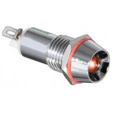 Сигнальная арматура AD22C-10 красная AC/DC 24V