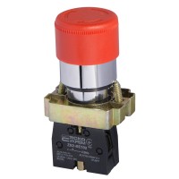 XB2-BS442 Кнопка безопасности. Возврат поворотом. d30mm