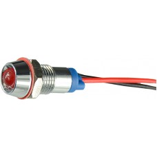 Сигнальная арматура AС22C-8 красная 24V AC/DC