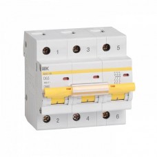 Автоматический выключатель IEK ВА47-100 (MVA40-3-100-C)
