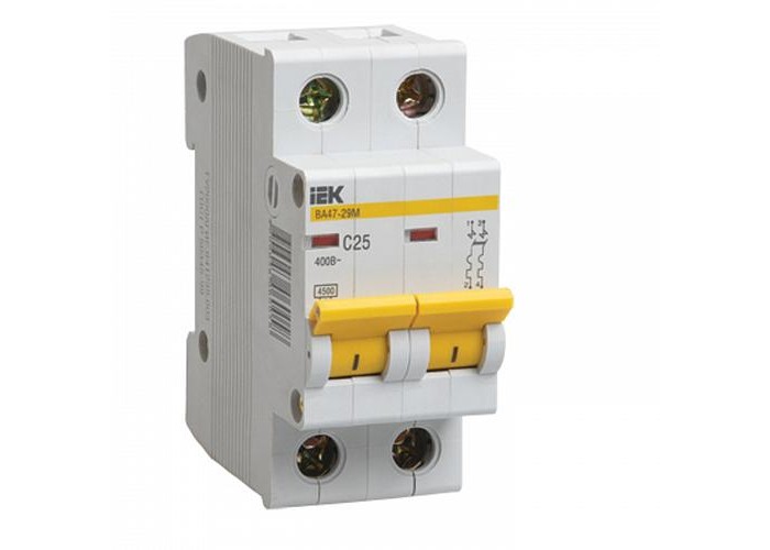 Автоматический выключатель IEK ВА47-29 (MVA20-2-050-C)