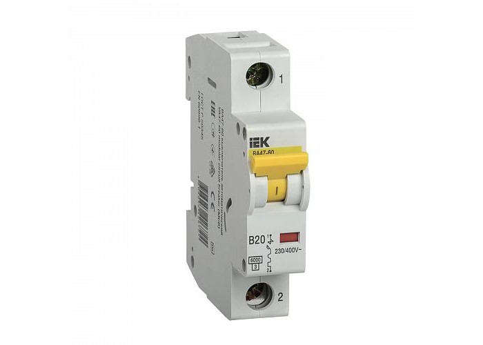 Автоматический выключатель IEK ВА47-60 (MVA41-1-063-C)