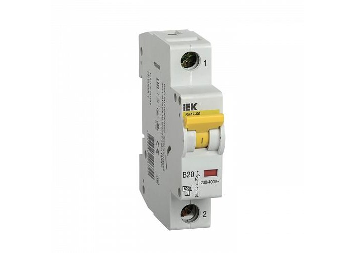 Автоматический выключатель IEK ВА47-60 (MVA41-1-040-C)
