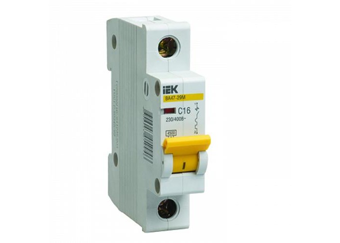 Автоматический выключатель IEK ВА47-29М (MVA21-1-010-C)