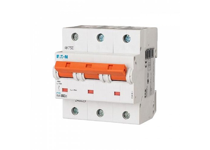 Автоматический выключатель EATON PLHT-B63/3 (248029)