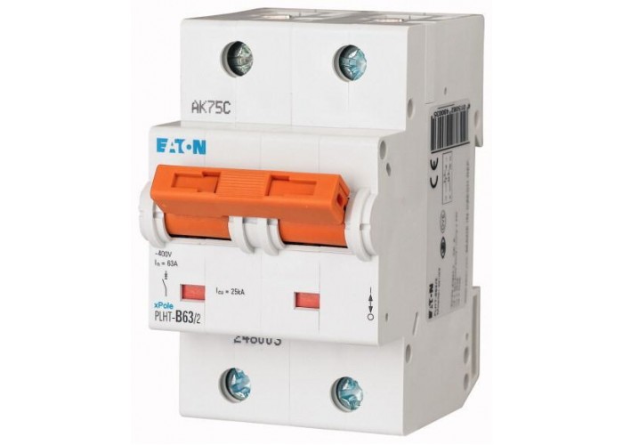 Автоматический выключатель EATON PLHT-C63/2 (248012)