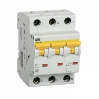 Автоматический выключатель IEK ВА47-60 (MVA41-3-063-C)