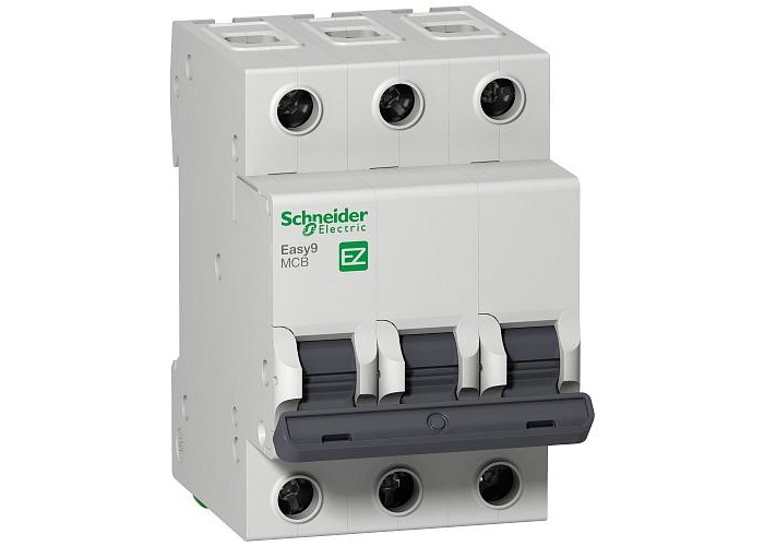 Автоматический выключатель Schneider Electric Easy9 4.5 kA 3Р 25 А тип C 
(EZ9F34325)