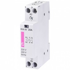 Контактор модульный ETI R 20-20 (2461210)