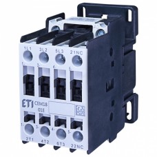 Контактор силовой ETI CEM18.01-230V-50/60Hz (4644113)