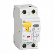 Дифференциальный автоматический выключатель IEK АВДТ32, 20/0.03A 
(MAD22-5-020-C-30)