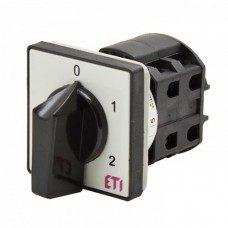 Переключатель многопозиционный "0-1-2" (серо-черный) ETI CS 10 107 U 
(4773032)