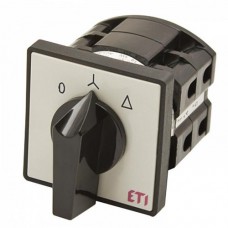 Переключатель звезда-треугольник "0-Y-Δ" (серо-черный) ETI CS 16 12 U 
(4773132)