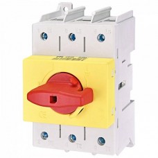 Выключатель нагрузки аварийный ETI LAS160 Y-R (желто-красная рукоятка) 
(4661109)