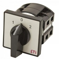Переключатель "1-0-2" (серо-черный) ETI CS 10 52 U (4773111)
