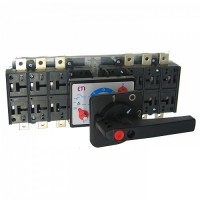 Переключатель нагрузки 1-0-2 с выносной (черной) рукояткой ETI LA2/D COH 
(4667022)
