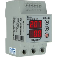 Реле напряжения с контролем тока DIGITOP VА-40A (VА-40)