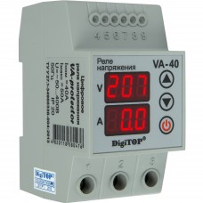 Реле напряжения с контролем тока DIGITOP VА-40A (VА-40)