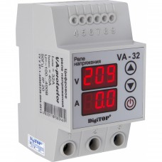 Реле напряжения с контролем тока DIGITOP VА-32A (VА-32)