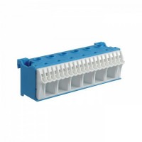 Блок N-клемм HAGER 6x16кв.мм+20x4кв.мм, самозажимной (KN26N)