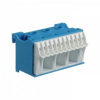 Блок N-клемм HAGER 3x16кв.мм+11x4кв.мм, самозажимной (KN14N)
