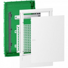 Мультимедийный щит встраиваемый Schneider Electric Mini Pragma 3 ряда Белая 
дверь (MIP312FU)