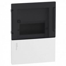 Щит распределительный врезной Schneider Electric Mini Pragma на 6 модулей 
Прозрачная дверь (MIP22106S)