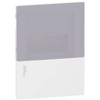 Щит распределительный врезной Schneider Electric Mini Pragma на 6 модулей 
Дымчатая дверь (MIP22106T)