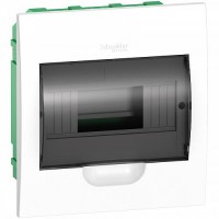 Щит распределительный встроенный Schneider Electric Easy9 на 8 модулей 
Прозрачная дверь (EZ9E108S2F)