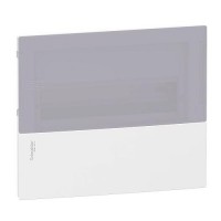 Щит распределительный врезной Schneider Electric Mini Pragma на 12 модулей 
Дымчатая дверь (MIP22112T)