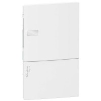 Щит распределительный врезной Schneider Electric Mini Pragma на 4 модуля 
Белая дверь (MIP22104)