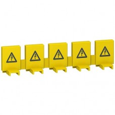 Изолирующие колпачки на контакты Schneider Electric со знаком "Молния" 10 
штук (10396)