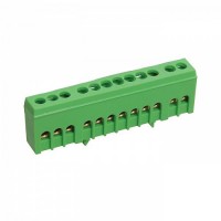 Шина нулевая IEK ШНИ-6х9-12-К-З на DIN-рейку в корпусе белая 
(YNN10-69-12KD-K06)
