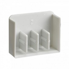 Заглушка боковая для шины гребёнчатой Schneider Electric 4п 10 штук (10405)