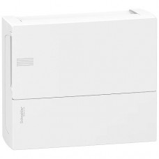 Щит распределительный навесной Schneider Electric Mini Pragma на 12 модулей 
Белая дверь (MIP12112)