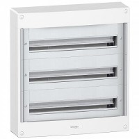 Щит распределительный навесной Schneider Electric Pragma на 72 модуля 
(3х24) Без двери (PRA20324)