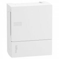 Щит распределительный навесной Schneider Electric Mini Pragma на 6 модулей 
Белая дверь (MIP12106)