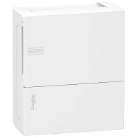 Щит распределительный навесной Schneider Electric Mini Pragma на 8 модулей 
Белая дверь (MIP12108)