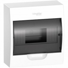 Щит распределительный навесной Schneider Electric Easy9 на 8 модулей 
Прозрачная дверь (EZ9E108S2S)