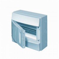 Щит пластиковый ABB Mistral на 12 модулей серый с непрозрачной дверкой 
(1SL1102A00)