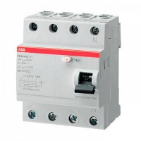 Дифференциальное реле (УЗО) АВВ FN204 (2CSF204002R1250)