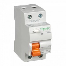 Дифференциальное реле (УЗО) Schneider Electric ВД63 2p 16A 10mA Домовой 
(11454)